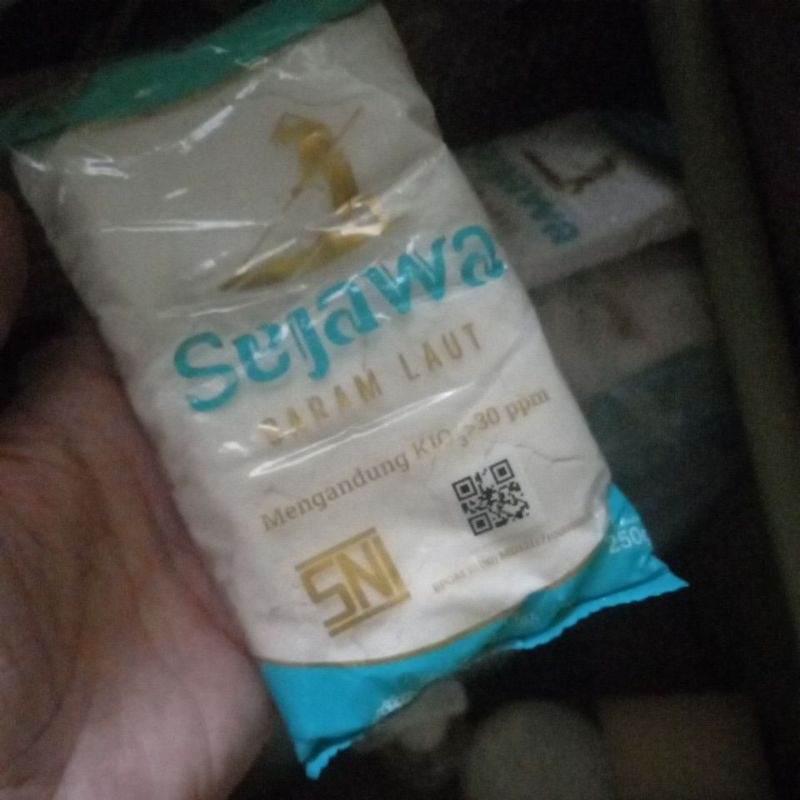 

Garam Dapur SEJAWA 250gr | Garam laut | SNI-BPOM