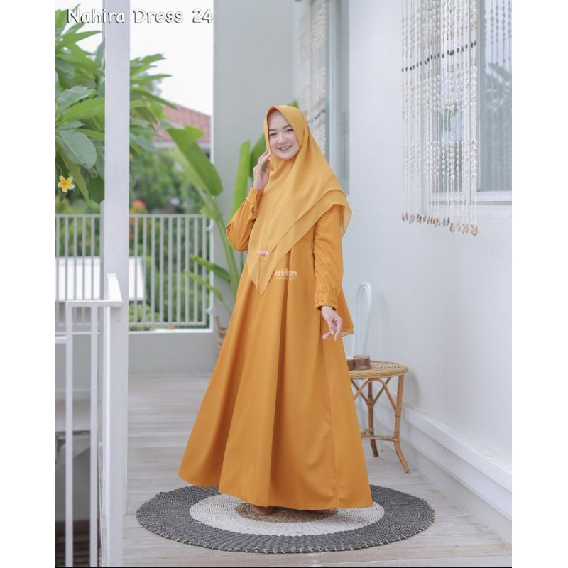 Nahira dress by Attin hijab