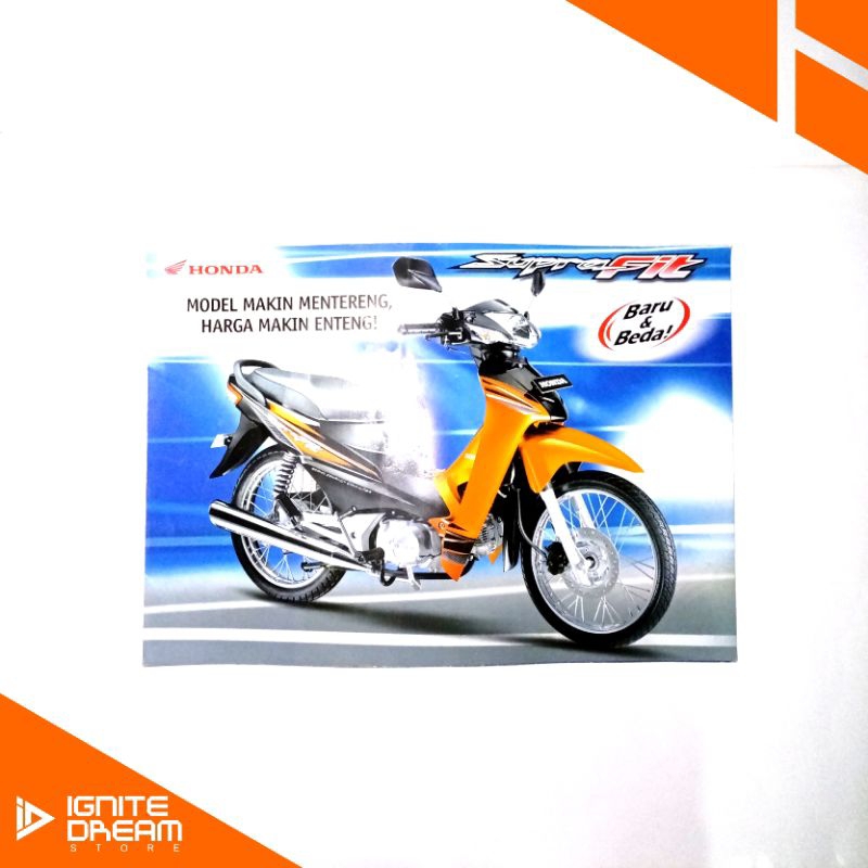 Brosur Motor Honda New Supra Fit 2006