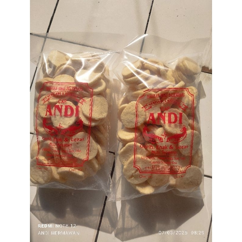 

paket 1 kg kerupuk kancing super