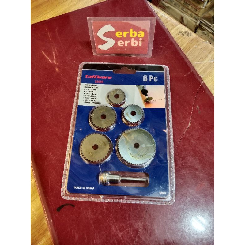 (6PCS MINI GRINDER HSS) Mata gerinda hss mini saw blade