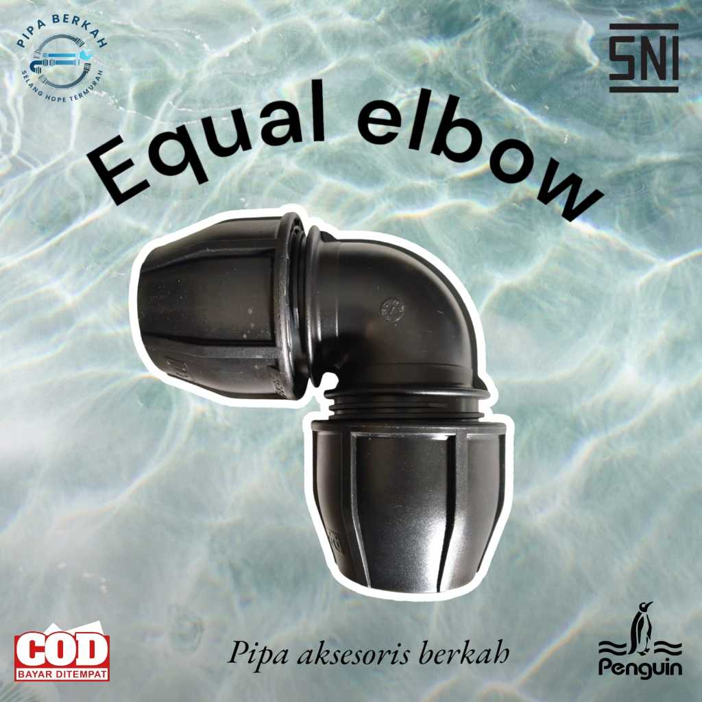 Equal elbow 110mm/ KNEE HDPE 4 INCH