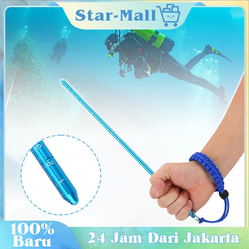 Tongkat Selam Alat Selam Pointer Selam Aluminium