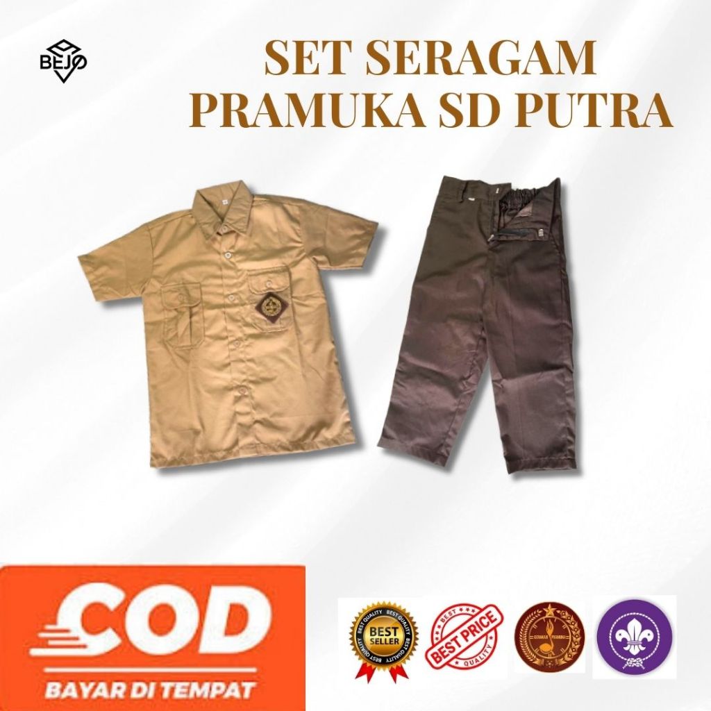 SET SERAGAM PRAMUKA SD SET SERAGAM PRAMUKA SD PUTRA SET SERAGAM PRAMUKA PUTRA SD MURAH