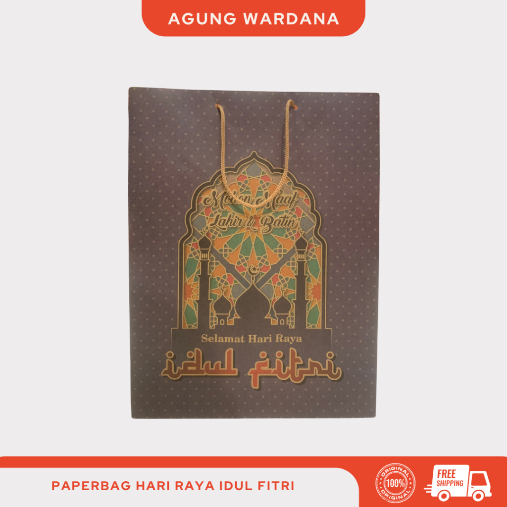 

VIS-1 PAPER BAG HARI RAYA IDUL FITRI 25x33x9.5CM