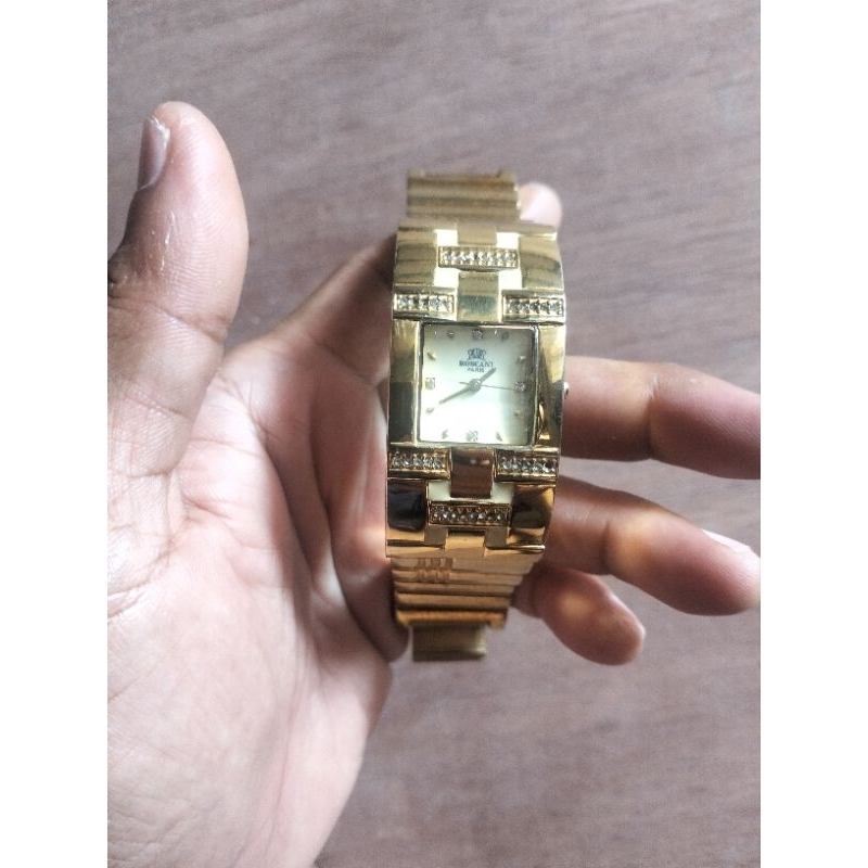 jam jadul roscani 23k gold plated size 17
