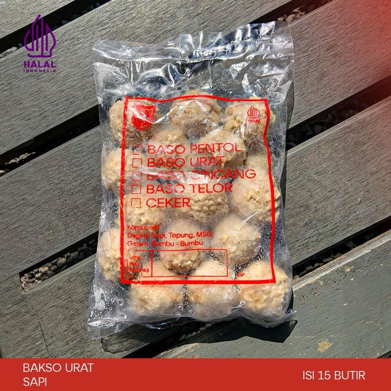 

Bakso Urat 100% Full Daging Sapi - 5 Butir
