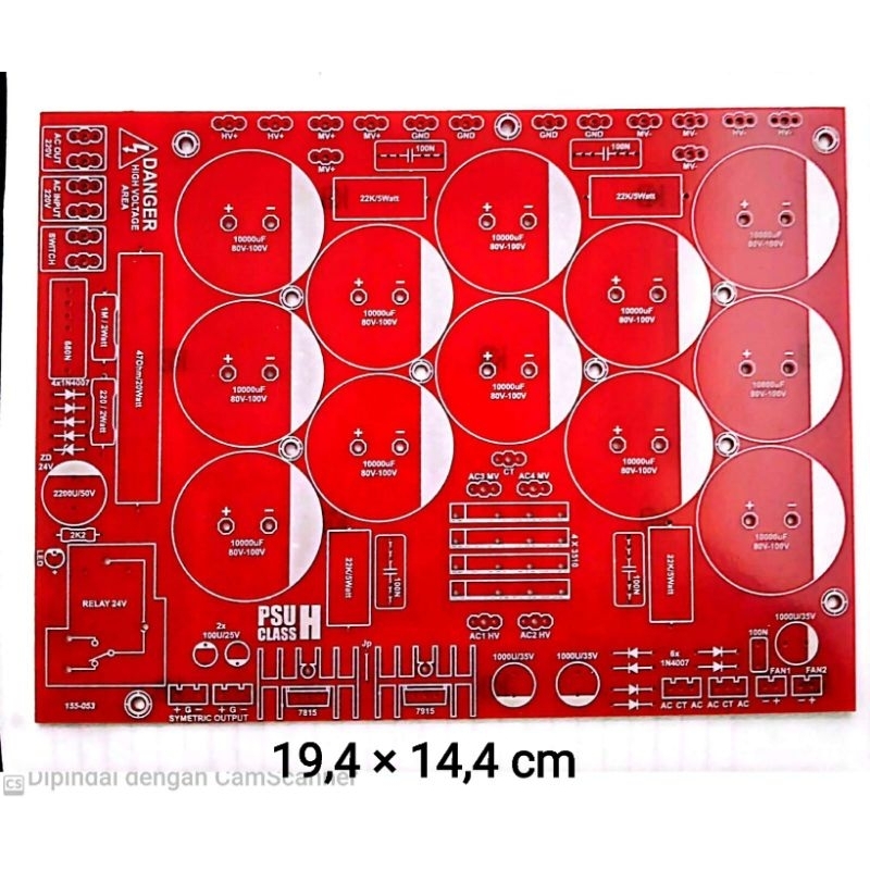 PCB PSU CLAS H PLUS SOFTSTART