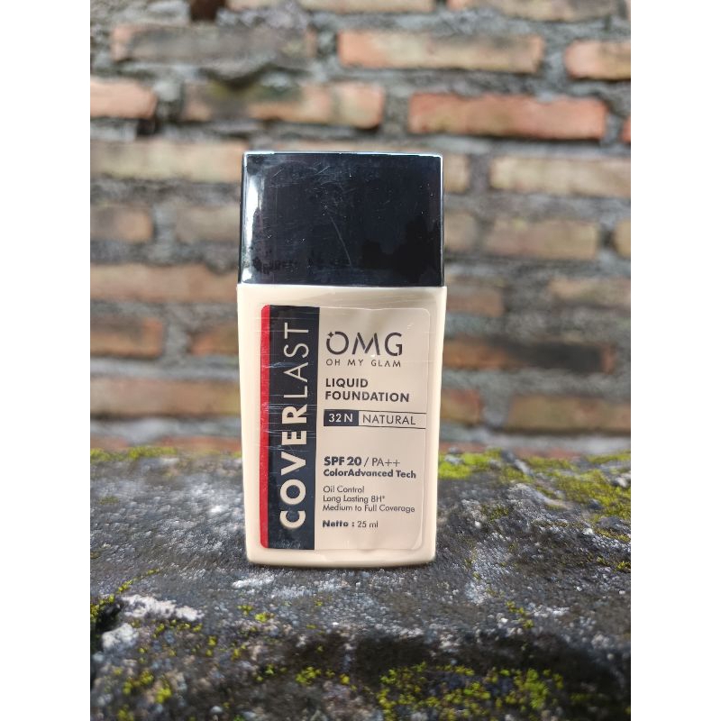OMG COVERLAST LIQUID FOUNDATION/ALAS BEDAK OMG/FOUNDATION OMG