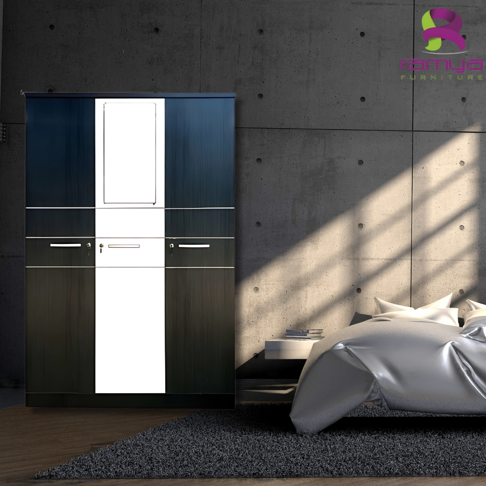 RAMYA LP 305 SW (Lemari Pakaian 3 Pintu Cermin)