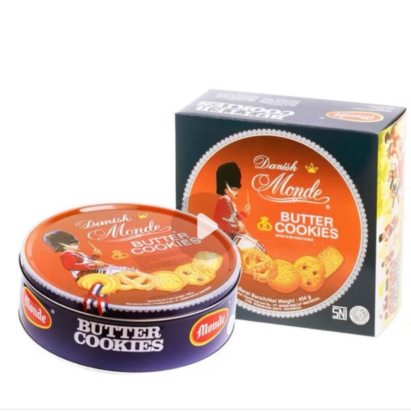 

Monde Butter Cookies 454gr