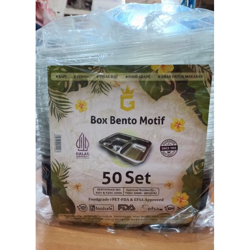 MIKA BENTO SEKAT 4/TEMPAT MAKANAN/KOTAK NASI BENTO