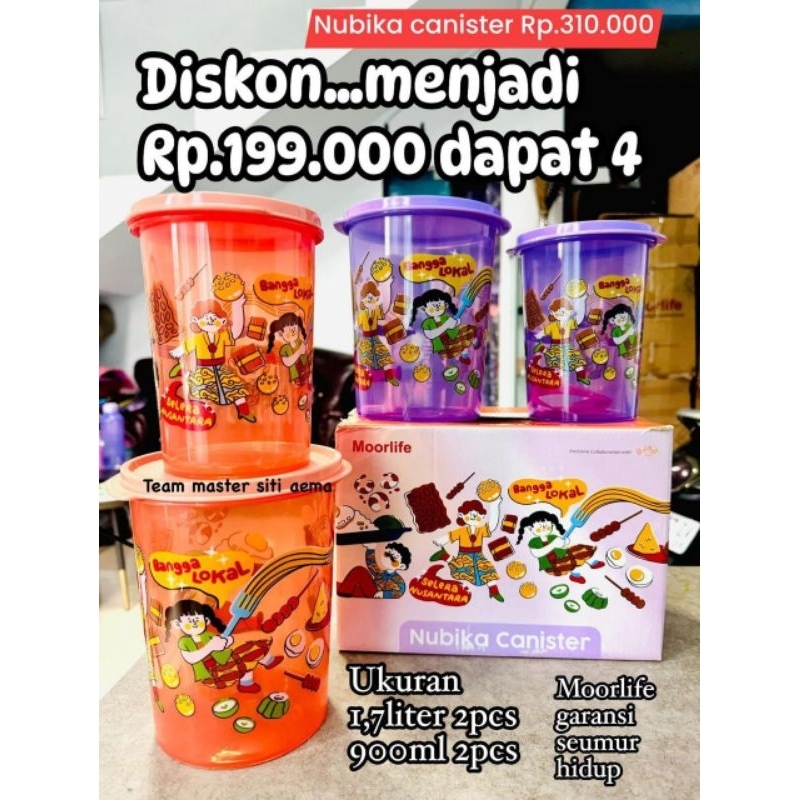 Toples Moorlife Nubica Canister