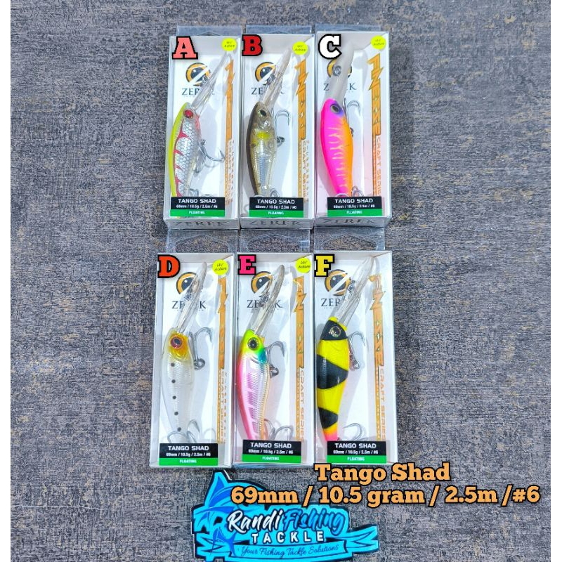 UMPAN ZEREK TANGO SHAD 69MM
