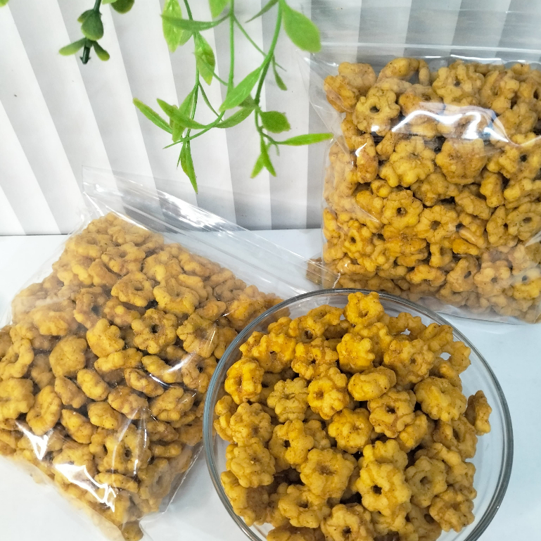 

Sakura ribut (unico)1kg,1/2kg, 1/4kg I Snack cemilan murah I Kens Snack Karawang