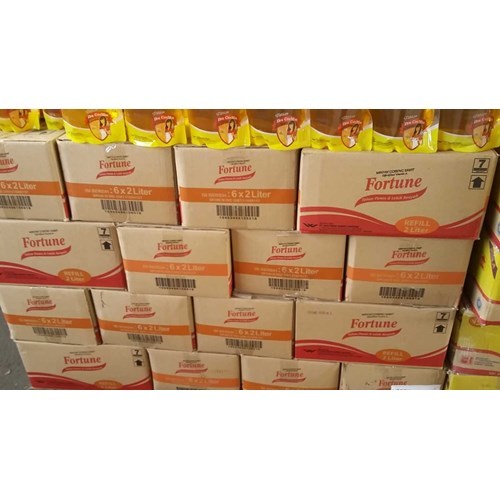

Fortune Minyak Goreng Kemasan 2L isi paket 3 atau isi 6
