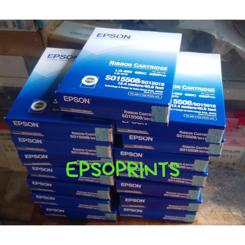 Ribbon Cartridge Epson LQ6180 LQ 680 Ribon Catridge LQ-680 LQ680 LQ680 PRO 680C 680 PRO LQ670 LQ 670