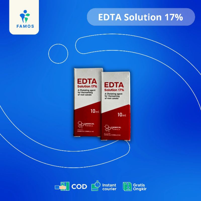 EDTA Solution / EDTA Cair / EDTA Gel / Larutan edta / Famos dental