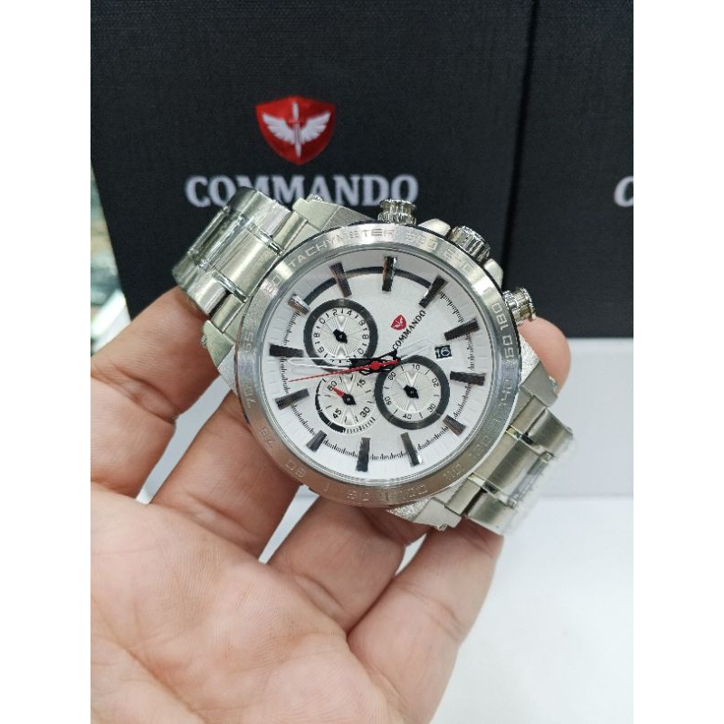 Commando CM7005G-3SDW#Commando CM7005G#CM7005G-3SDW#Jam tangan pria Commando CM7005G#Man watch Comma