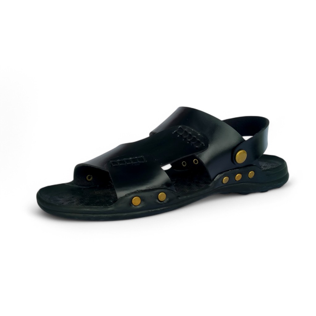 Sandal Slop Kulit Pria Original 100% / Sandal Kulit Slop Joemen/Sandal Slop Pria Dewasa Distro 2025/