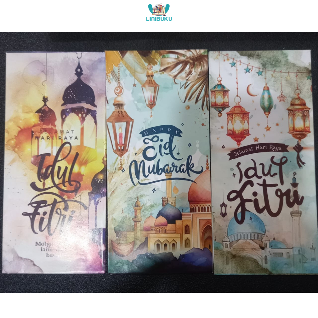 

Amplop Lebaran Idul Fitri Angpau Lebaran Karakter Muslim Isi 8 Lembar Mix Gambar