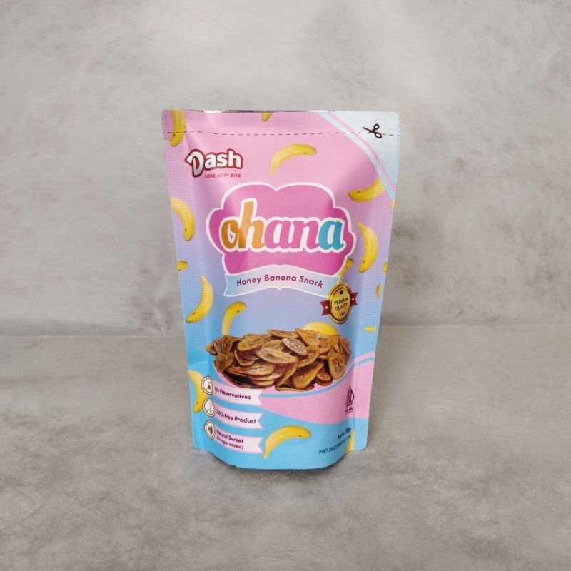 

Ohana Honey Banana Snack (Keripik Pisang)