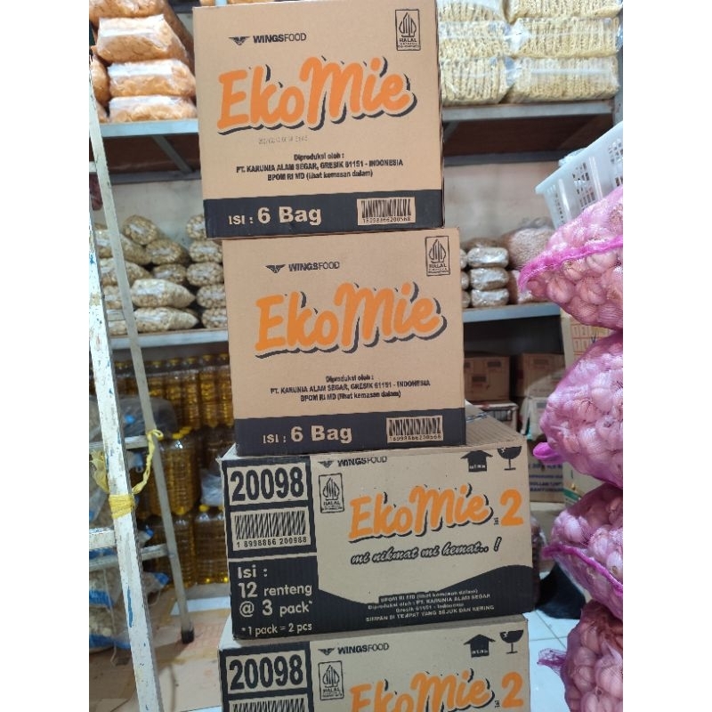 EkoMie 2 isi 12 renteng 3pack.