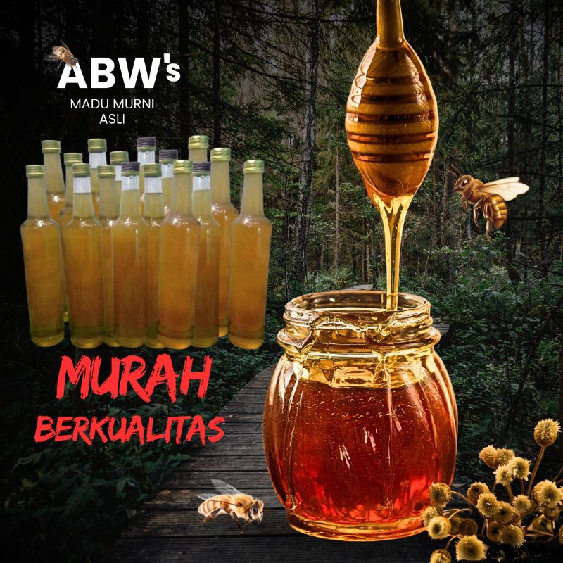 

MADU ASLI 100% TANPA CAMPURAN (1 BOTOL)