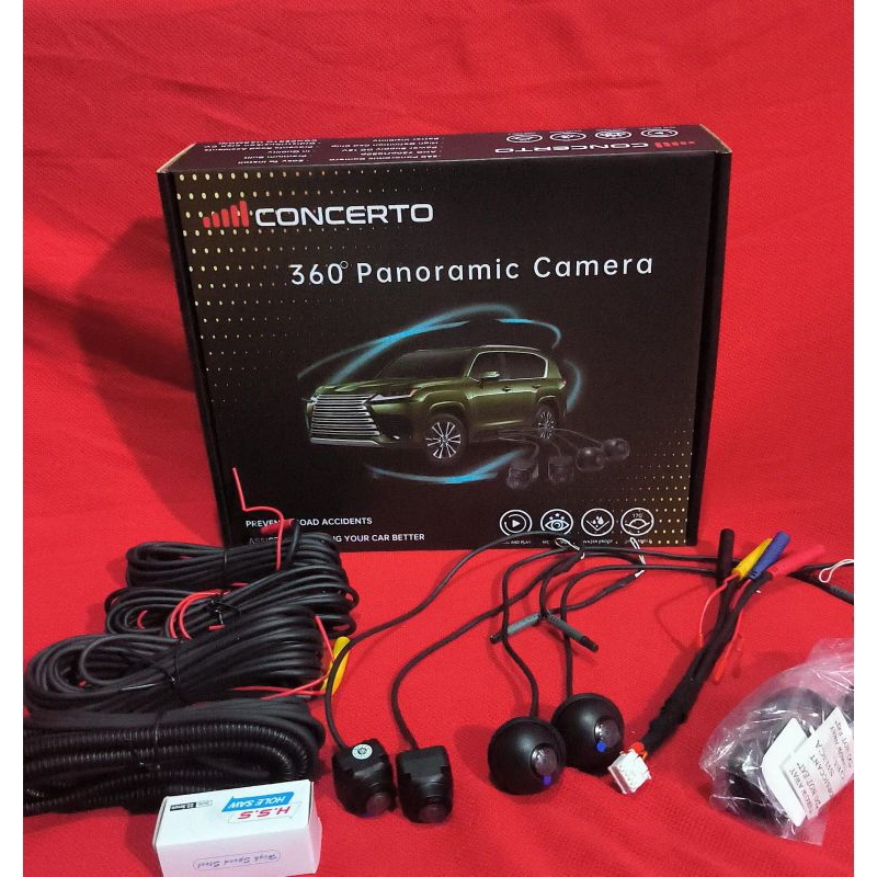 Kamera 360° Concerto New - 360 Panoramic Camera Original Concerto 3 D / 3D