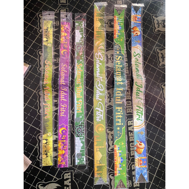 

Pita parcel lebaran | pita hias parcel idulfitri isi 10(TIDAK BISA PILIH MOTIF)