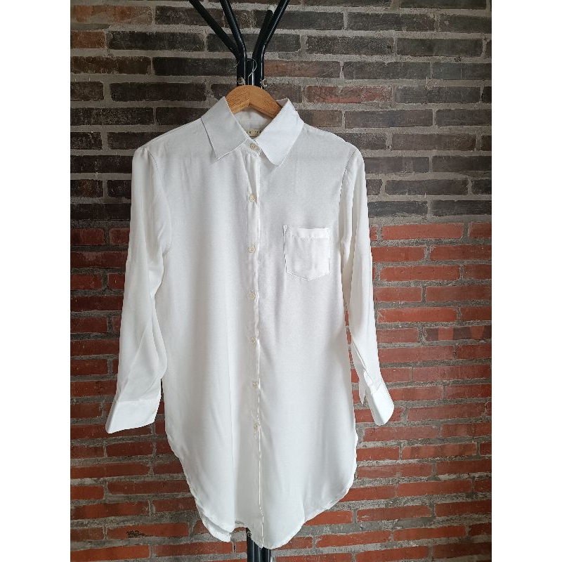 ATASAN PAKAIAN WANITA SERBA PUTIH | TUNIK | Blouse | Kemeja |