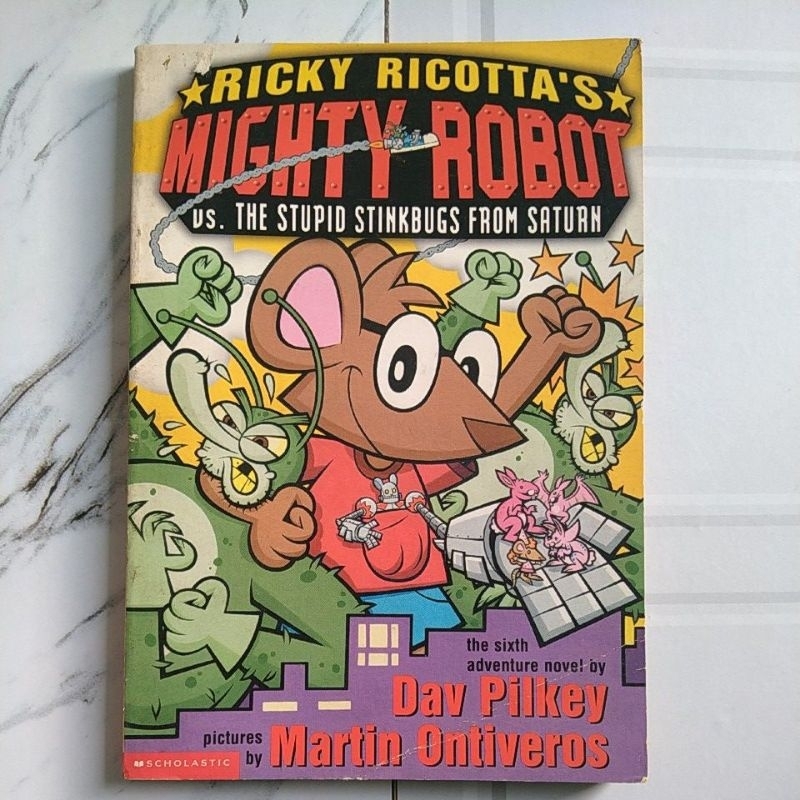 Buku Original RICKY RICOTTA'S MIGHTY ROBOT VS THE STUPID STINKBUGS FROM SATURN