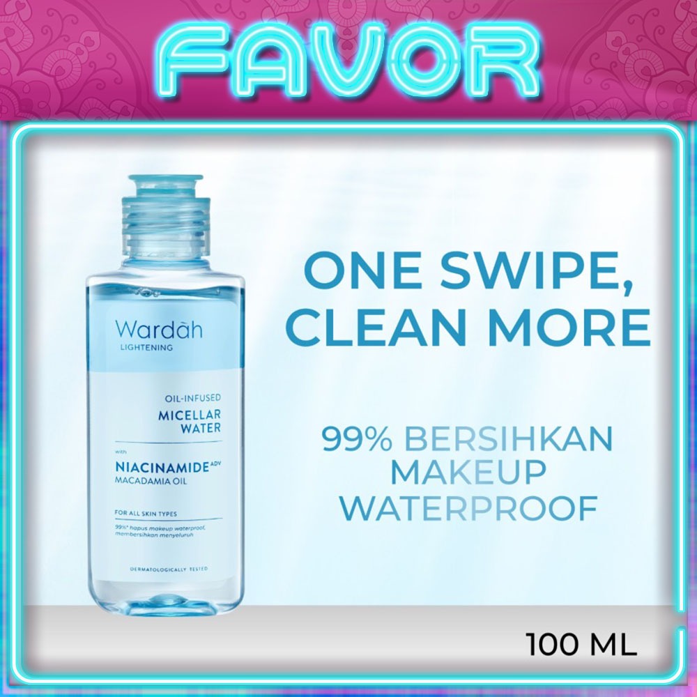 Wardah Lightening Oil-Infused Micellar Water 100ml