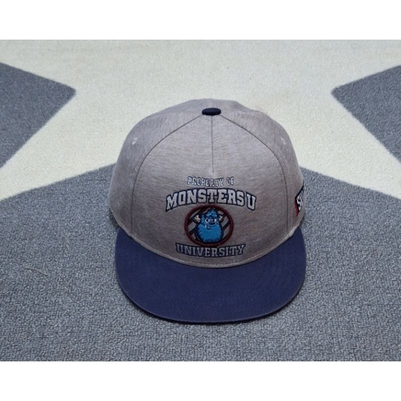 topi kartun unik monster university sulley second original bekas preloved