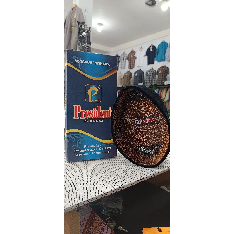 SONGKOK HITAM PRESIDENT AC