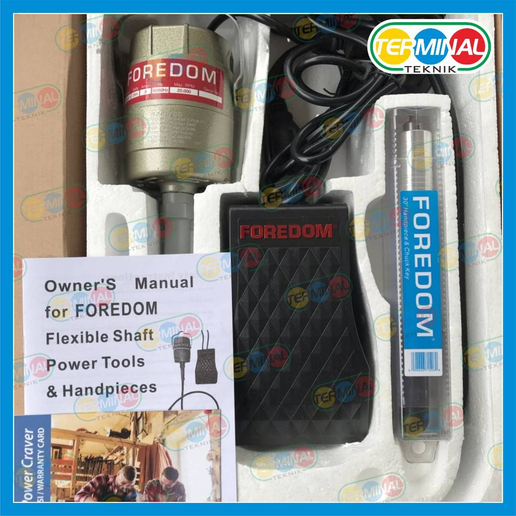 FOREDOM CC-30 Mesin Bor Gantung Die Grinder Tuner Korek Motor Porting