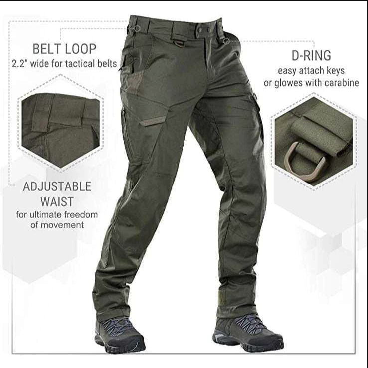 Celana Tactical Pria M-Tac Cargo Outdoor Army Anti Air & Anti Sobek