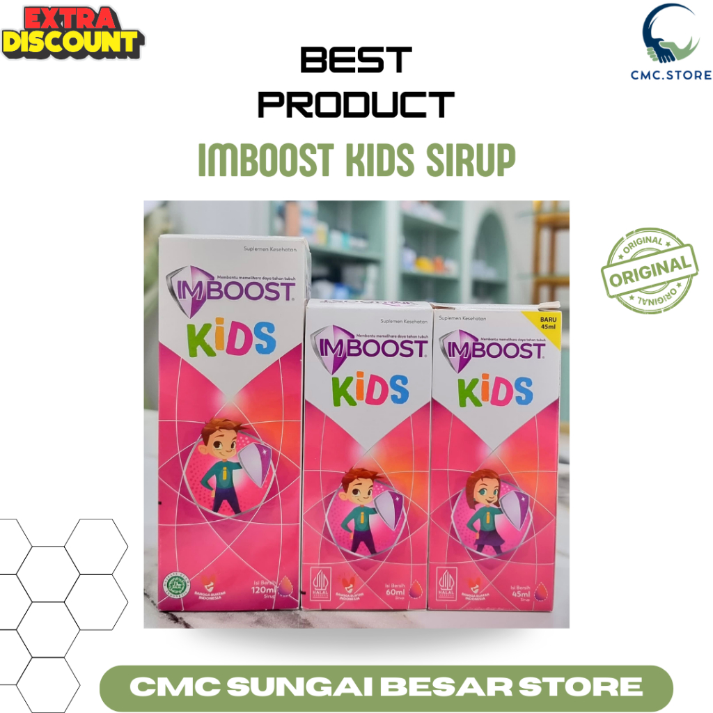 Imboost Kids Sirup Suplemen Kesehatan