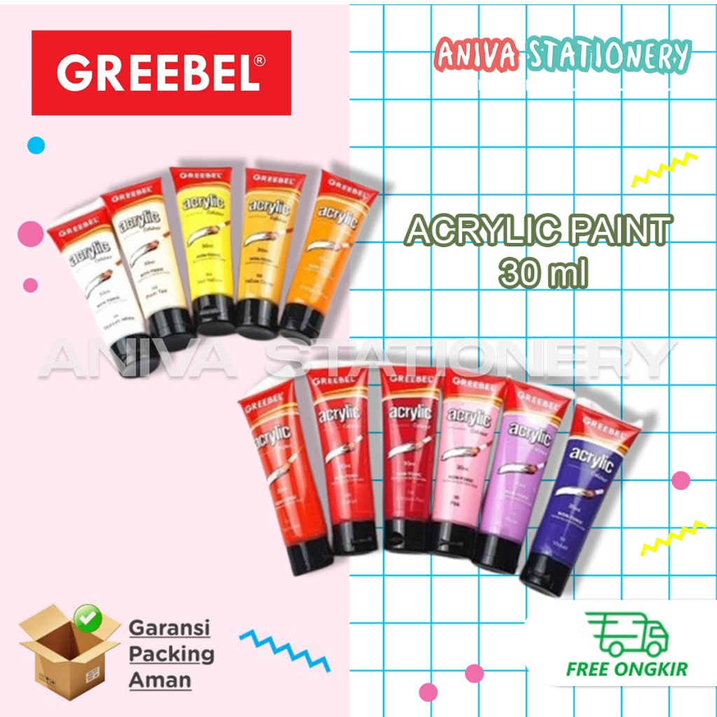 

GREEBEL Cat Akrilik 30ml Acrylic Paint