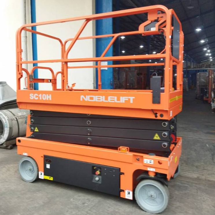 Scissor Lift 10 Meter Noblelift / Scissor Lift Electric 10 M Noblelift