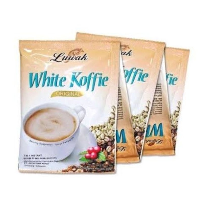 

Kopi Luwak White Koffie Renceng isi 10 Sachet @ 20 gram
