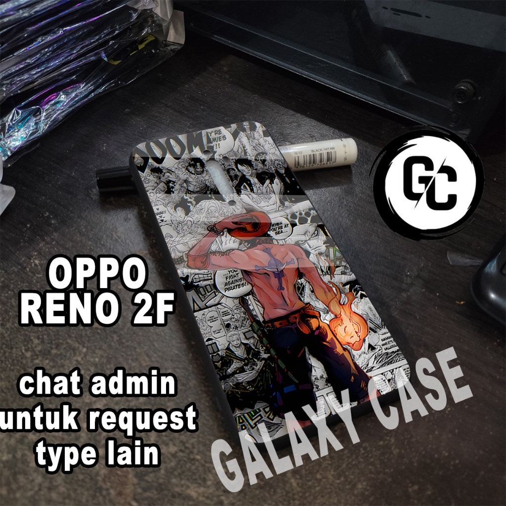 case Hp OPPO RENO 2F/GC9/Motif ANIME/softcase glossy OPPO RENO 2F/Casing OPPO RENO 2F/Case glitter