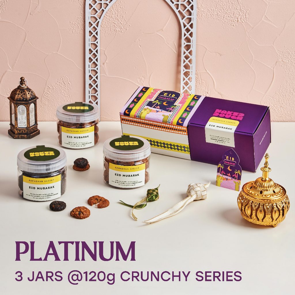 

Naked Dough - Hampers Lebaran Cookies Ramadhan Idul Fitri - Platinum