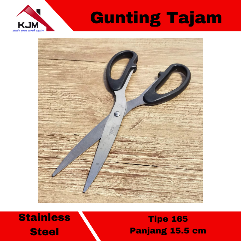 

EMIGO Gunting Kain Kertas 165 Sedang Gunting Serbaguna Stainless Tajam
