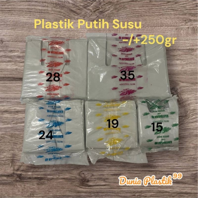 Plastik Putih Susu, Asoy Putih Susu, Plastik Asoy Putih Susu, Kantong Plastik Kresek Putih Susu Teba