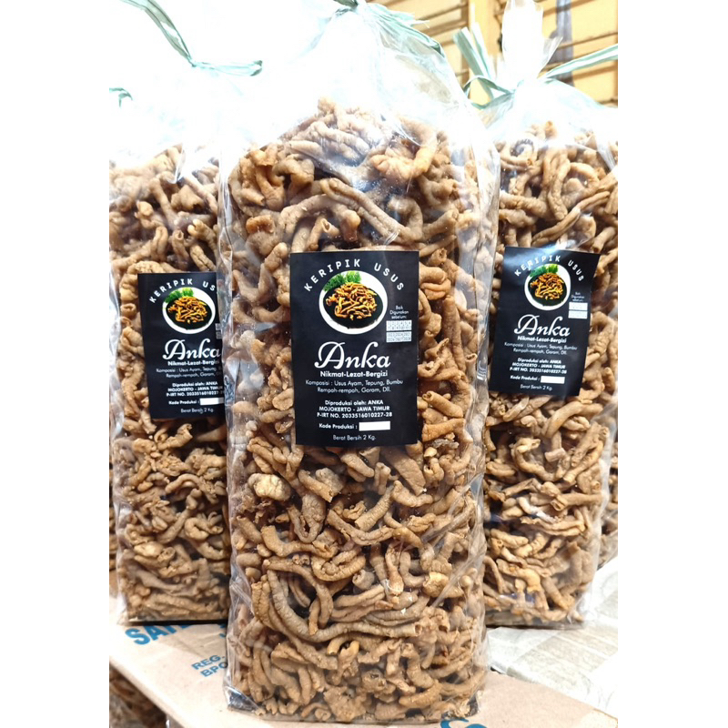 

Keripik Kripik Usus Renyah Enak 500gram