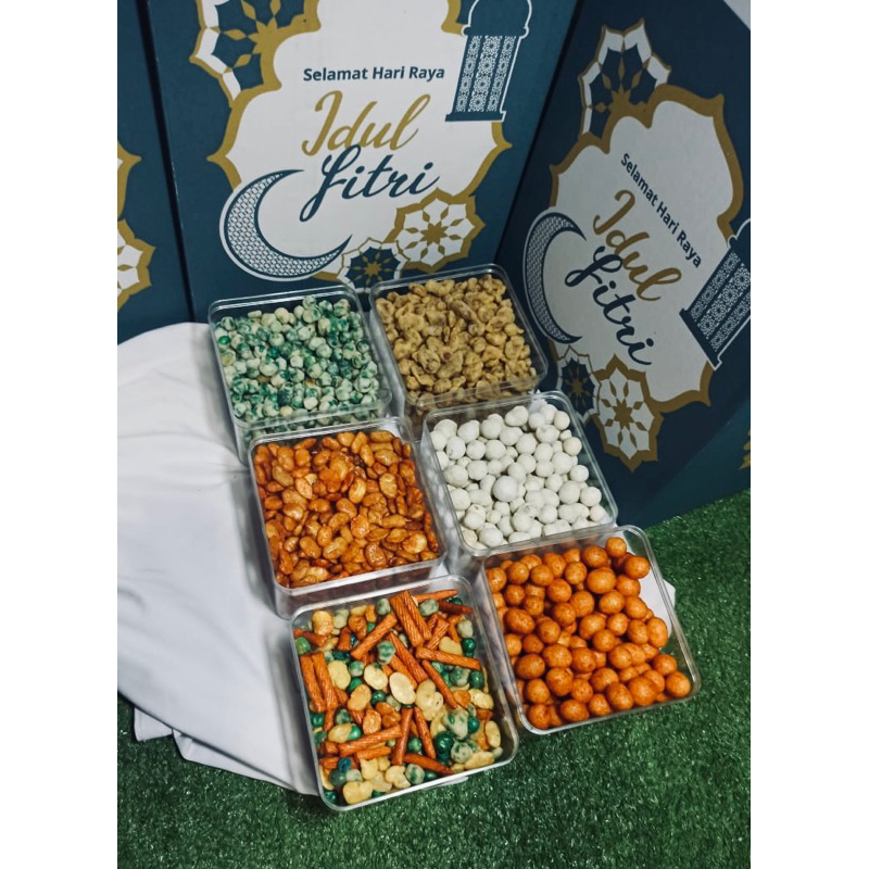 

Hampers Lebaran Nut 6 Toples