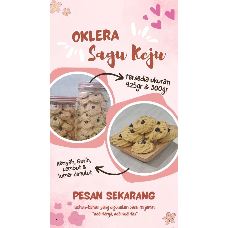 

Sagu Keju 425gr & 300gr - OkLeRa