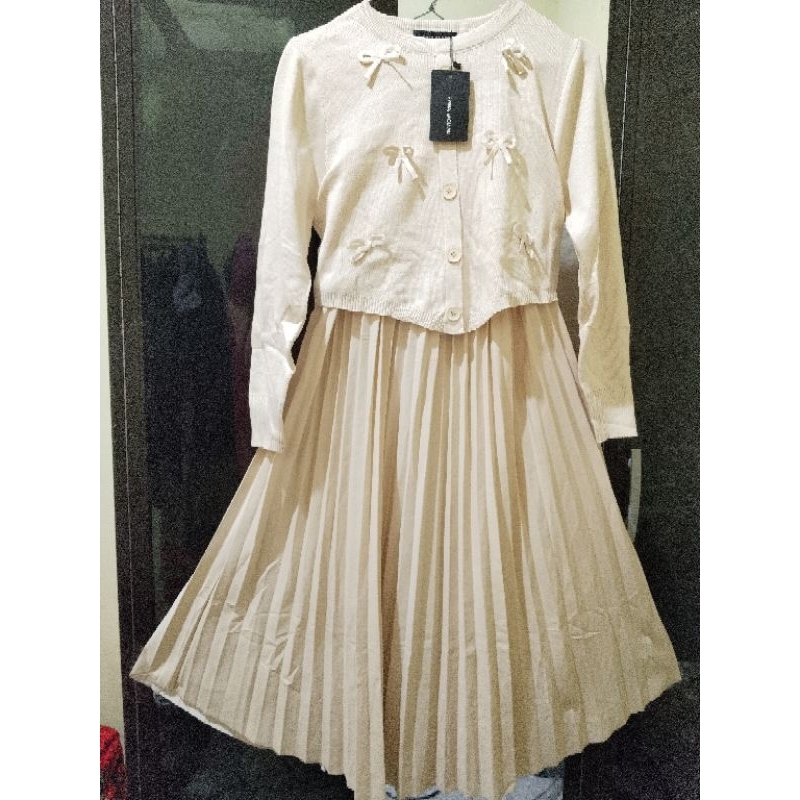 dress rajut zara woman