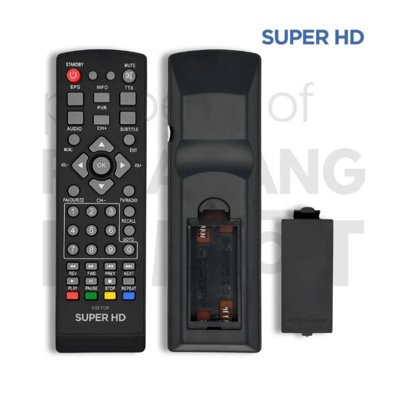 Remote STB Super HD 168 GOL / Remot Set Top Box SuperHD HD 168 Gardiner Optus Lgsat